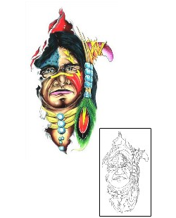 Native American Tattoo Miscellaneous tattoo | G1F-01220