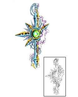 Rosary Beads Tattoo Religious & Spiritual tattoo | G1F-01223