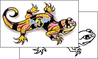 Lizard Tattoo reptiles-and-amphibians-lizard-tattoos-gary-davis-g1f-01247