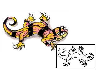 Lizard Tattoo Reptiles & Amphibians tattoo | G1F-01247