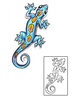 Lizard Tattoo Reptiles & Amphibians tattoo | G1F-01250