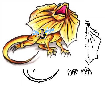 Lizard Tattoo reptiles-and-amphibians-lizard-tattoos-gary-davis-g1f-01252