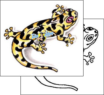 Lizard Tattoo reptiles-and-amphibians-lizard-tattoos-gary-davis-g1f-01258