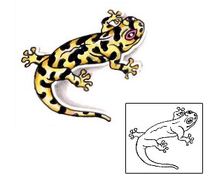 Lizard Tattoo Reptiles & Amphibians tattoo | G1F-01258