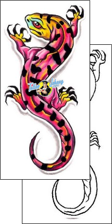 Lizard Tattoo reptiles-and-amphibians-lizard-tattoos-gary-davis-g1f-01261