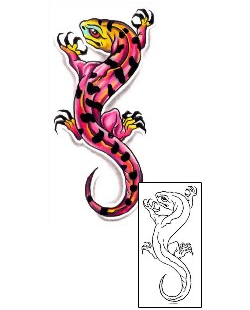 Lizard Tattoo Reptiles & Amphibians tattoo | G1F-01261