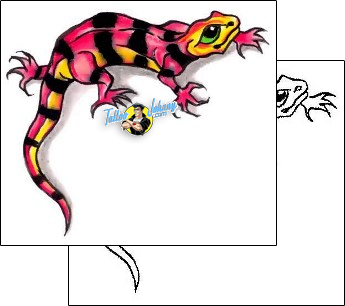 Lizard Tattoo reptiles-and-amphibians-lizard-tattoos-gary-davis-g1f-01269