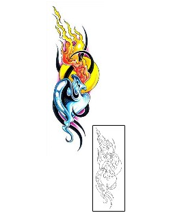 Sacred Heart Tattoo Religious & Spiritual tattoo | G1F-01273