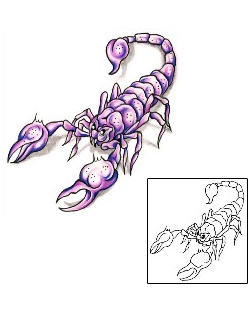 Scorpio Tattoo G1F-01275