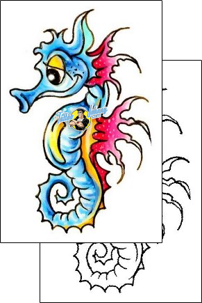 Sea Creature Tattoo g1f-01282