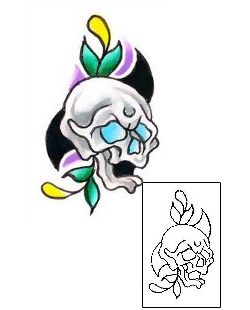 Skull Tattoo Horror tattoo | G1F-01293