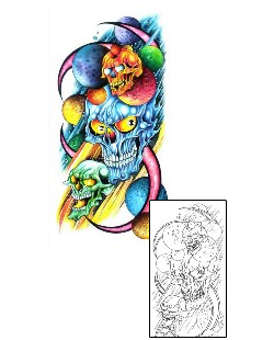 Picture of Horror tattoo | G1F-01295