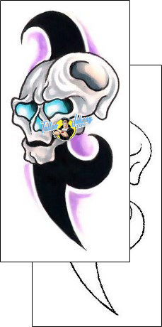 Skull Tattoo horror-skull-tattoos-gary-davis-g1f-01301