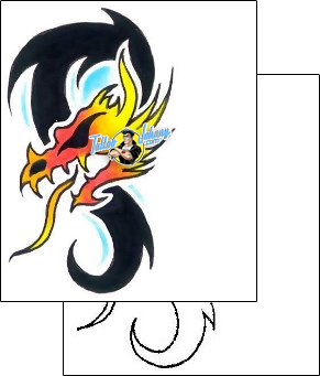 Dragon Tattoo fantasy-dragon-tattoos-gary-davis-g1f-01331
