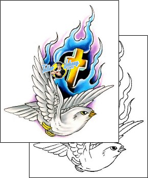 Dove Tattoo animal-dove-tattoos-gary-davis-g1f-01380