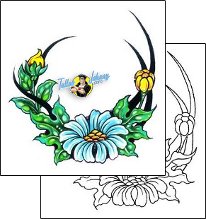 Flower Tattoo plant-life-vine-tattoos-gary-davis-g1f-01394