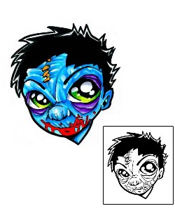 Zombie Tattoo Tattoo Styles tattoo | GAF-00006