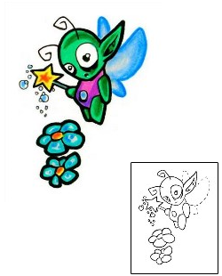 Cartoon Tattoo Zoinka Fairy Tattoo