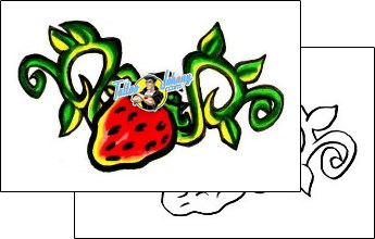 Vine Tattoo strawberry-tattoos-garrett-adderley-gaf-00078