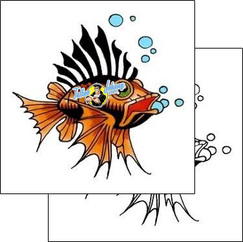 Fish Tattoo marine-life-fish-tattoos-george-davis-gdf-00009