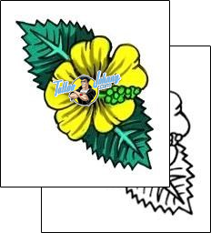 Flower Tattoo plant-life-flowers-tattoos-george-davis-gdf-00040