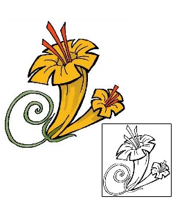 Polynesian Tattoo Plant Life tattoo | GDF-00048