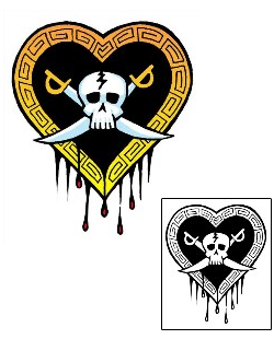 Pirate Tattoo Miscellaneous tattoo | GDF-00088