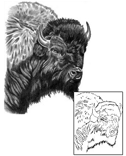 Bull Tattoo Animal tattoo | GEF-00051