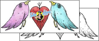 Bird Tattoo heart-tattoos-gus-fink-gff-00013