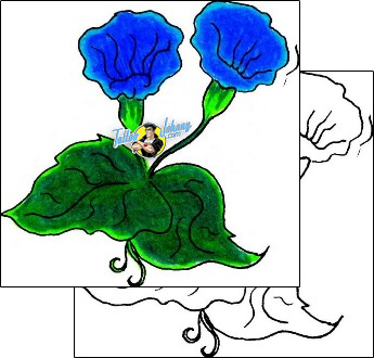 Flower Tattoo plant-life-flowers-tattoos-gwenn-glotnis-ggf-00059