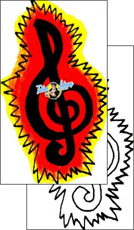 Music Tattoo miscellaneous-music-tattoos-gwenn-glotnis-ggf-00099