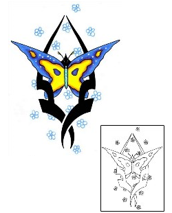 Picture of Insects tattoo | GJF-00035