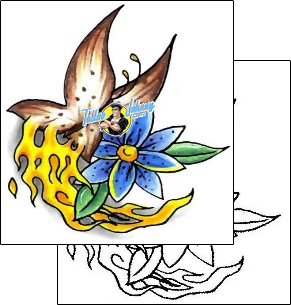 Butterfly Tattoo insects-butterfly-tattoos-gentleman-jim-gjf-00036