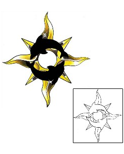 Sun Tattoo Tattoo Styles tattoo | GJF-00058