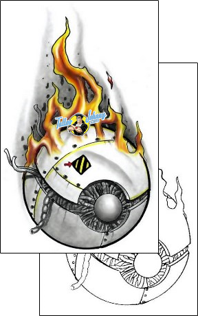 Fire – Flames Tattoo miscellaneous-fire-tattoos-gentleman-jim-gjf-00070