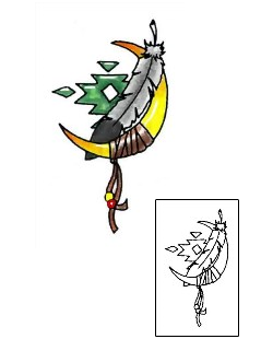 Native American Tattoo Miscellaneous tattoo | GJF-00109