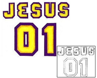 Jesus Tattoo Religious & Spiritual tattoo | GJF-00127