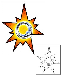 Sun Tattoo Astronomy tattoo | GJF-00163