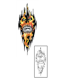 Fire – Flames Tattoo Miscellaneous tattoo | GJF-00204