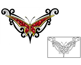 Decorative Tattoo Specific Body Parts tattoo | GJF-00243