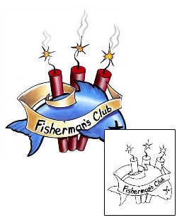 Picture of Marine Life tattoo | GJF-00251