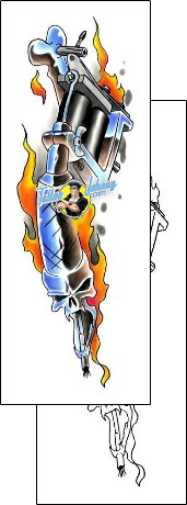 Fire – Flames Tattoo miscellaneous-fire-tattoos-gentleman-jim-gjf-00372