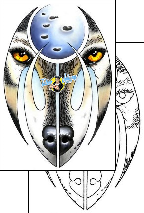 Wolf Tattoo gjf-00388