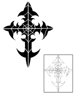 Cross Tattoo Tattoo Styles tattoo | GJF-00419