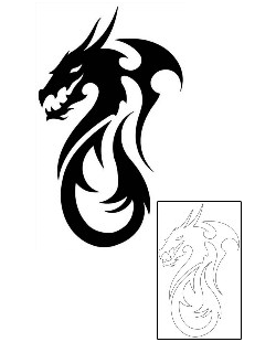 Dragon Tattoo Tattoo Styles tattoo | GJF-00425