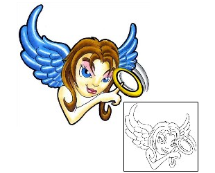 Angel Tattoo Tattoo Styles tattoo | GJF-00429