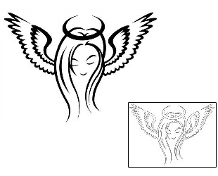 Angel Tattoo Tattoo Styles tattoo | GJF-00433