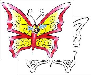 Butterfly Tattoo insects-butterfly-tattoos-gentleman-jim-gjf-00497