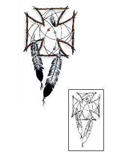 Dreamcatcher Tattoo Miscellaneous tattoo | GJF-00585