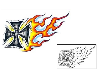 Iron Cross Tattoo Miscellaneous tattoo | GJF-00587